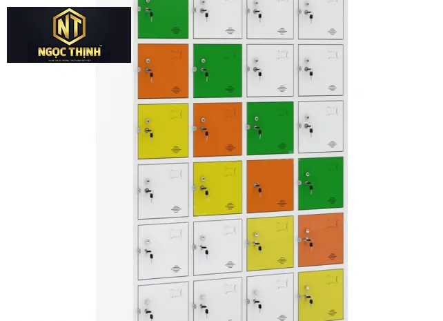 TỦ LOCKER SƠN MÀU 24 NGĂN 24C4K TỦ LOCKER SƠN MÀU 24 NGĂN 24C4K